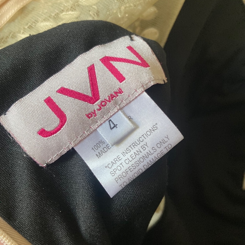 JVN by Jovani Black Prom Dress Size 4 - Picture 6 of 10